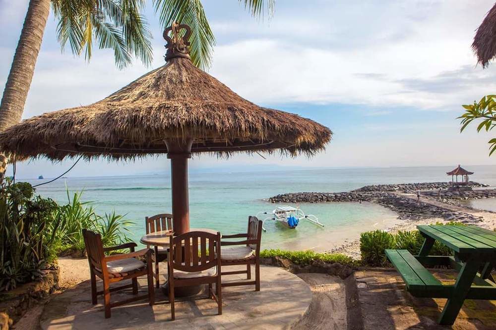 Puri Pandan Restaurant And Bungalow Candidasa Extérieur photo